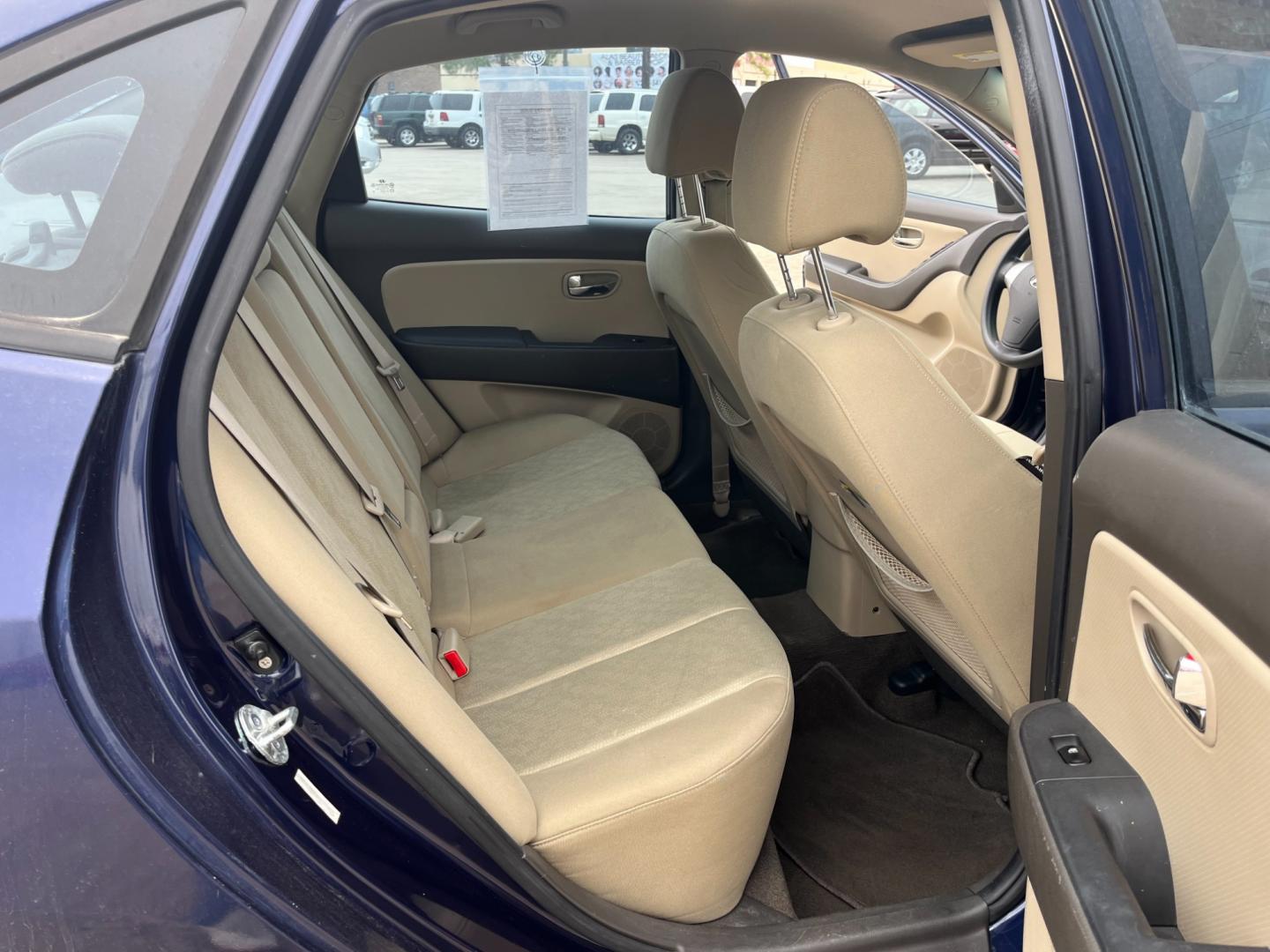 2010 blue /TAN Hyundai Elantra GLS (KMHDU4ADXAU) with an 2.0L L4 DOHC 16V engine, Automatic transmission, located at 14700 Tomball Parkway 249, Houston, TX, 77086, (281) 444-2200, 29.928619, -95.504074 - Photo#12